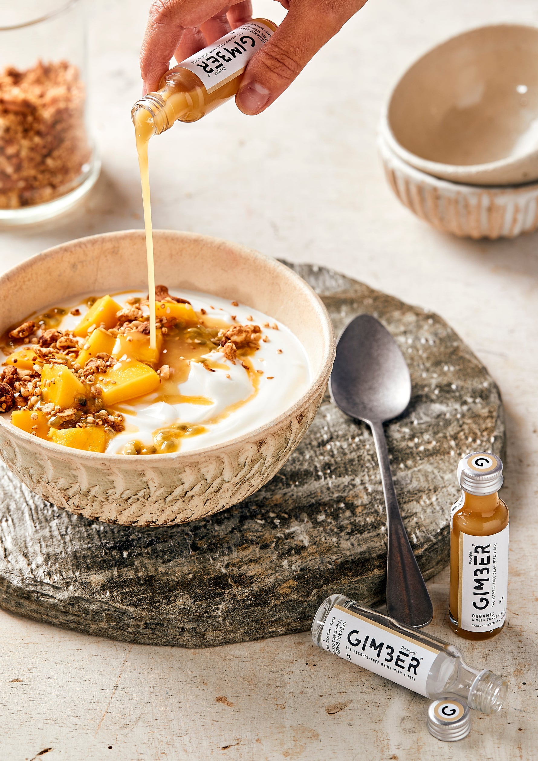 Passion fruit breakfast bowl