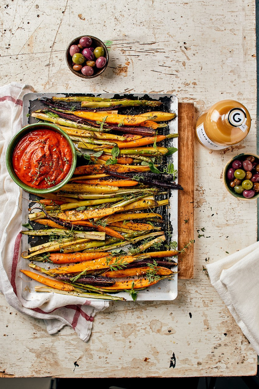 Vegan roasted vegetable dip recipe